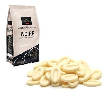 Ivoire hvid chokolade 35%